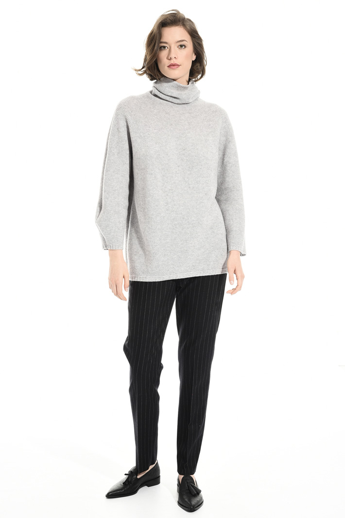 Funnel neck sweater Intrend Funnel neck sweater Intrend