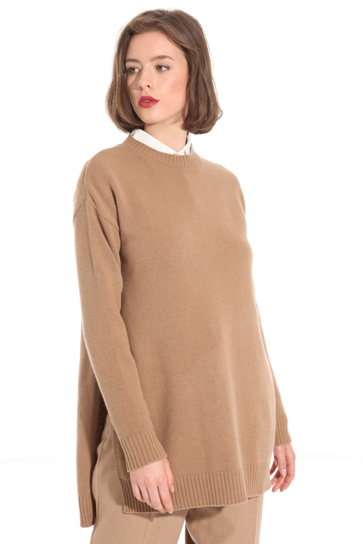 Sweater with slits Intrend Sweater with slits Intrend