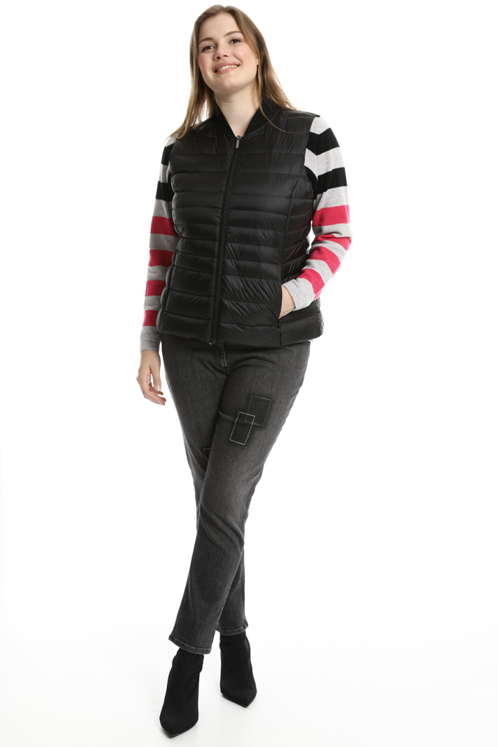 Quilted padded vest Intrend Quilted padded vest Intrend