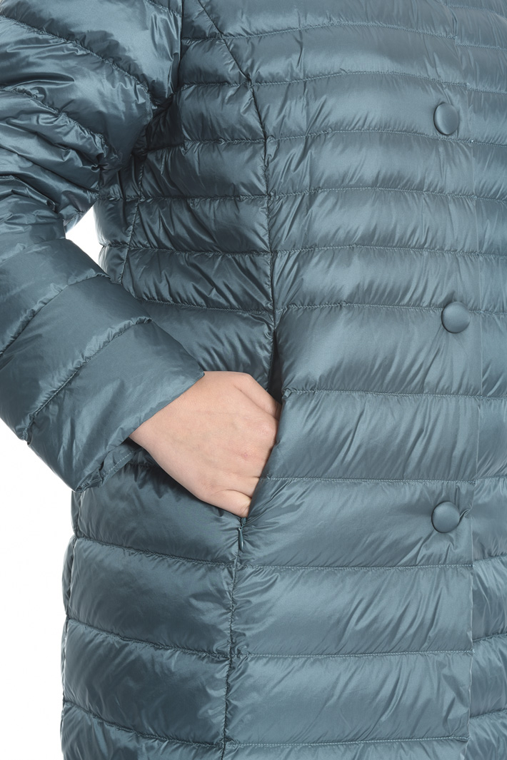 Fitted satin down coat Intrend Fitted satin down coat Intrend