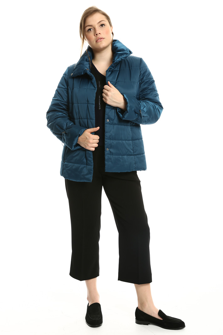 Satin puffer jacket Intrend Satin puffer jacket Intrend