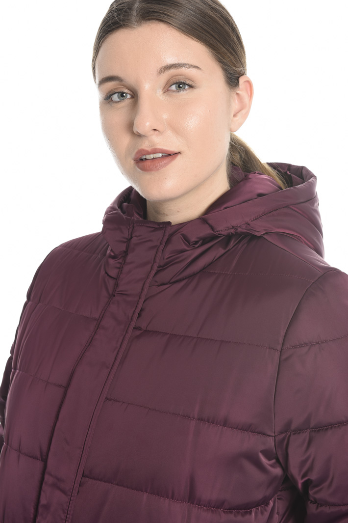 Fur trimmed puffer coat Intrend Fur trimmed puffer coat Intrend