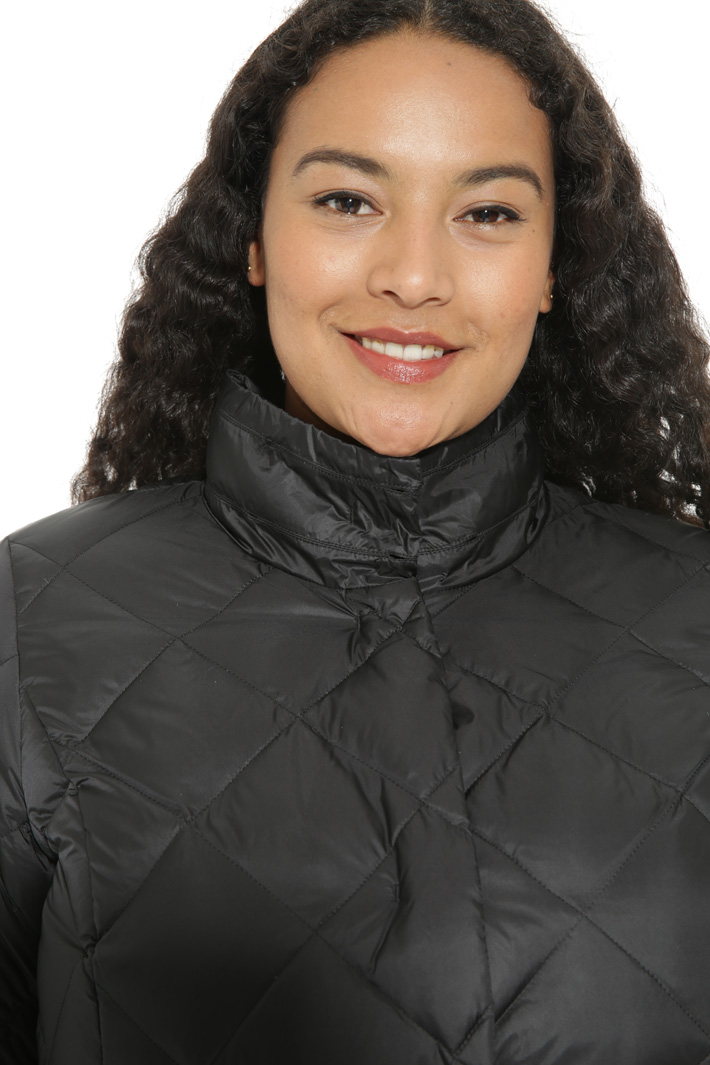 Lapin trim collar down coat Intrend Lapin trim collar down coat Intrend