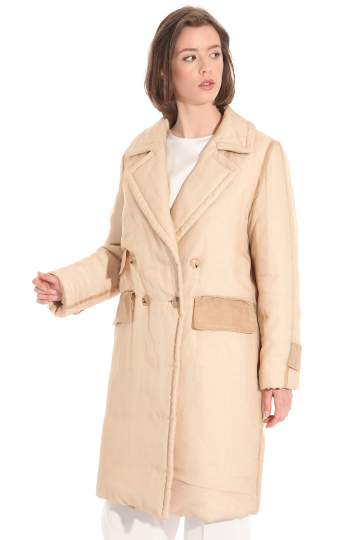 Organza puffer coat Intrend Organza puffer coat Intrend