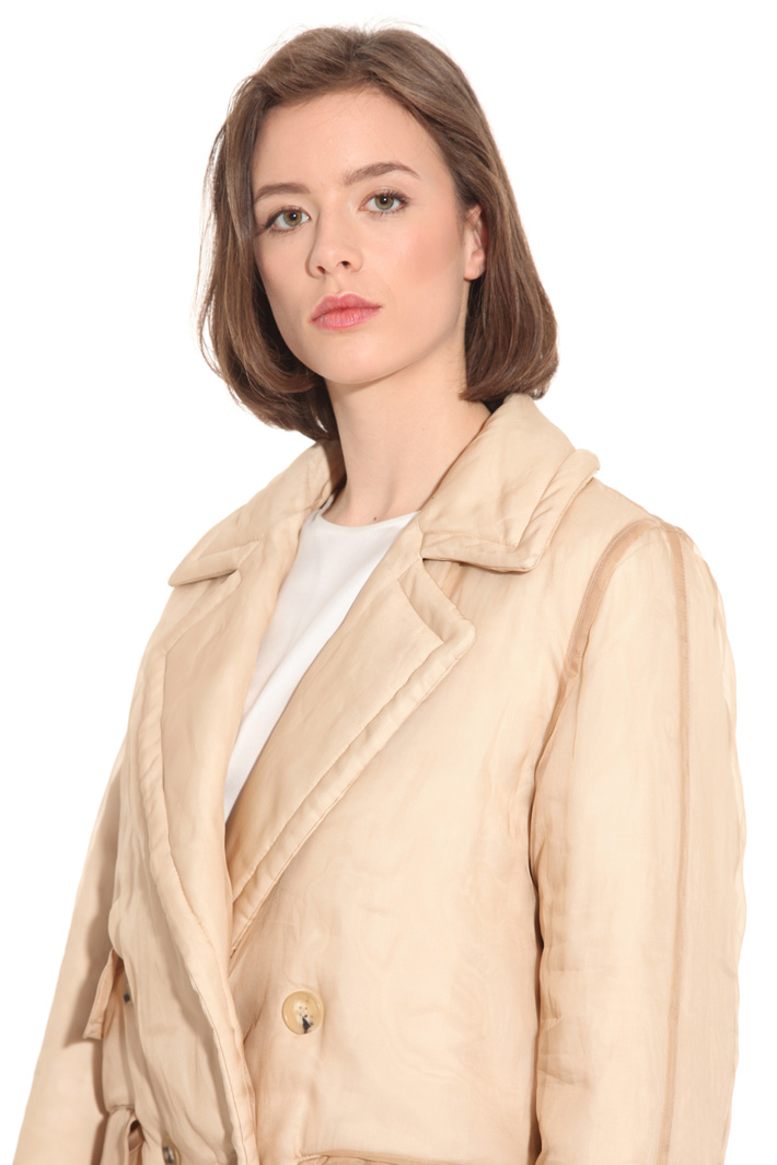 Organza puffer coat Intrend Organza puffer coat Intrend