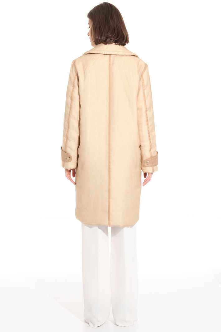 Organza puffer coat Intrend Organza puffer coat Intrend