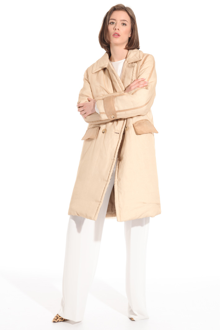 Organza puffer coat Intrend Organza puffer coat Intrend
