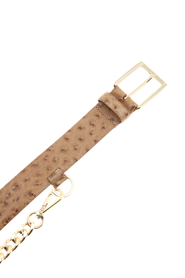 Leather belt Intrend Leather belt Intrend