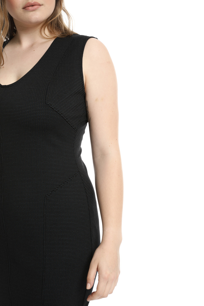 Yarn-dyed sheath dress Intrend Yarn-dyed sheath dress Intrend