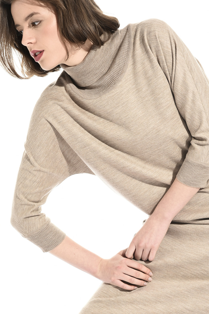 Wool jersey dress Intrend Wool jersey dress Intrend