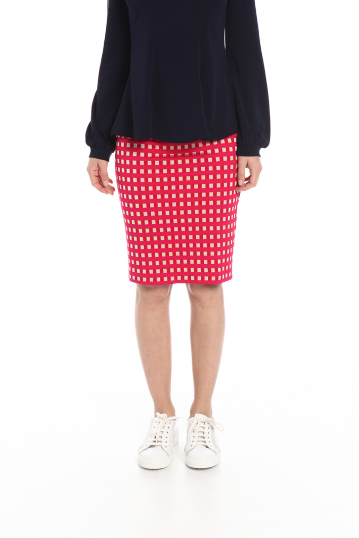 Jacquard jersey skirt Intrend Jacquard jersey skirt Intrend