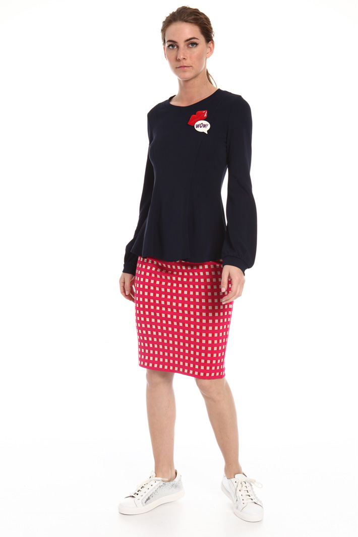 Jacquard jersey skirt Intrend Jacquard jersey skirt Intrend
