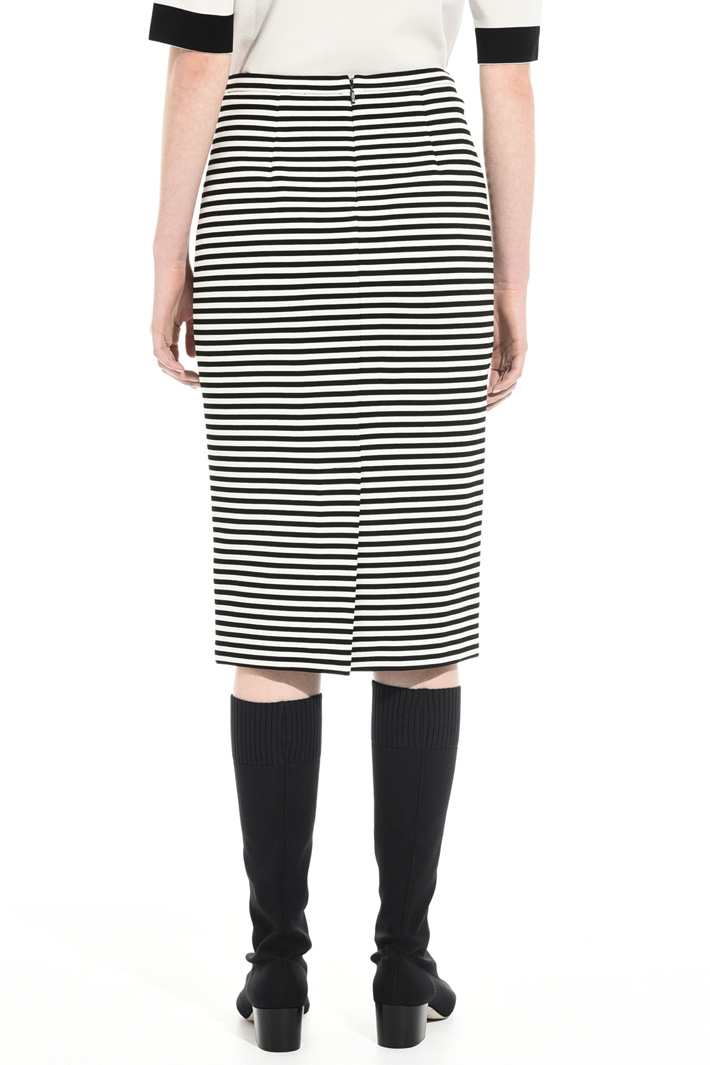 Striped jersey skirt Intrend Striped jersey skirt Intrend