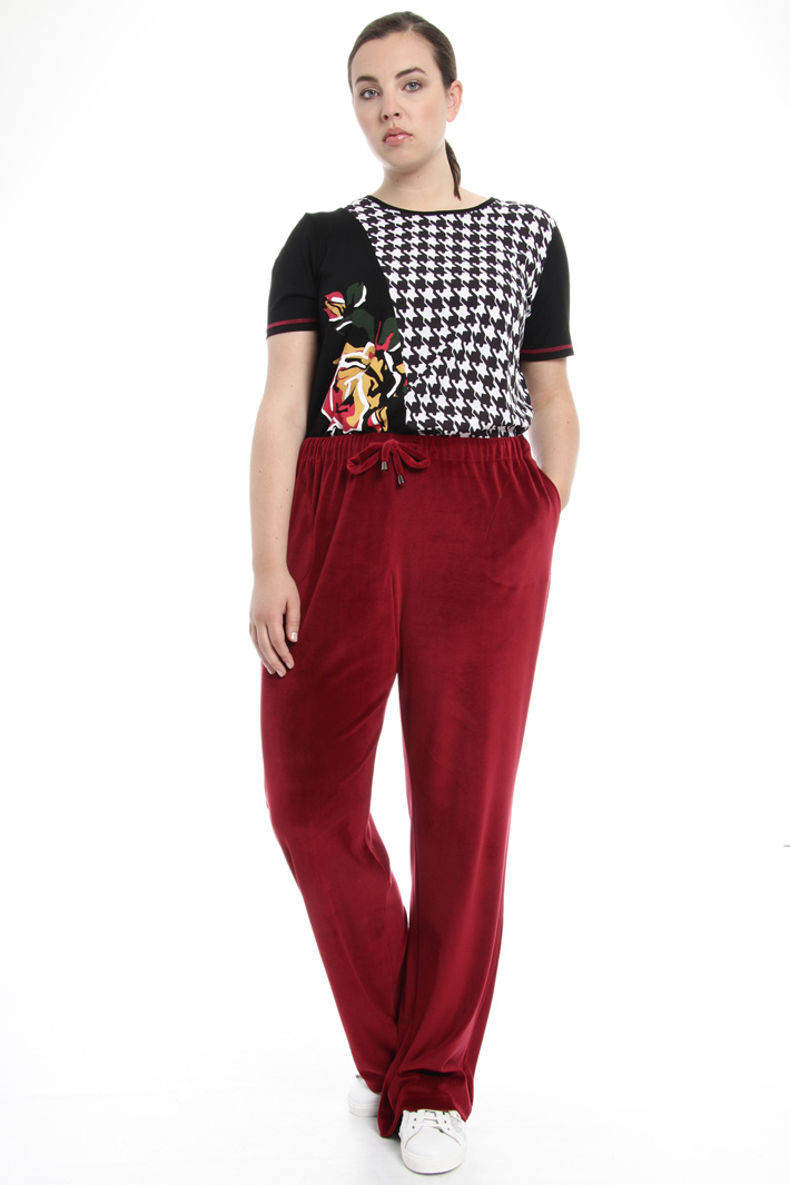 Chenille trousers Intrend Chenille trousers Intrend