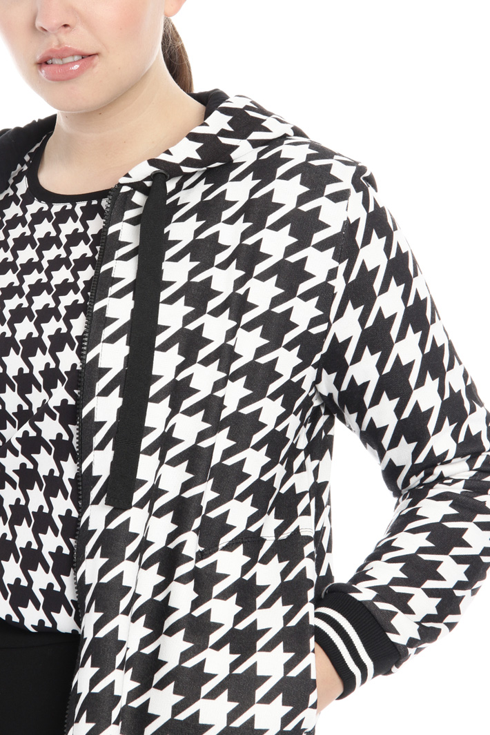 Printed cotton sweatshirt Intrend Printed cotton sweatshirt Intrend