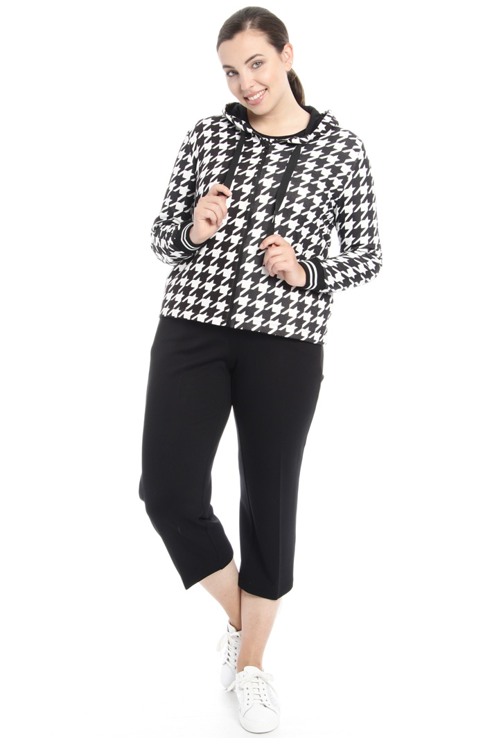 Printed cotton sweatshirt Intrend Printed cotton sweatshirt Intrend