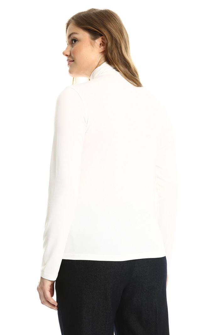 Viscose jersey turtleneck top Intrend Viscose jersey turtleneck top Intrend
