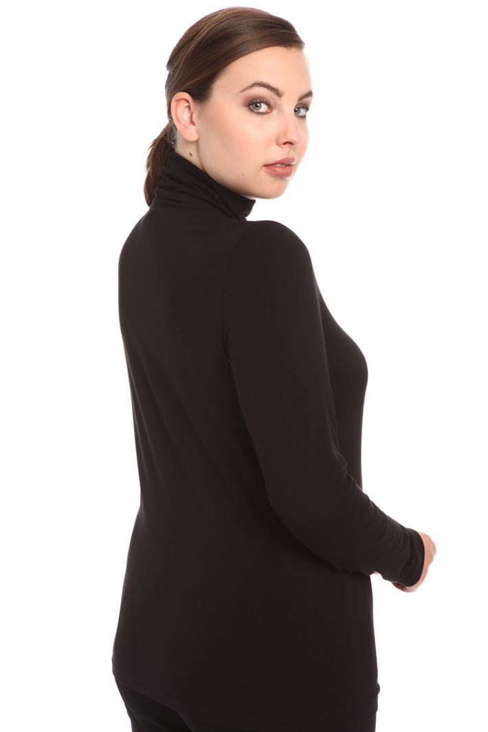 Viscose jersey turtleneck top Intrend Viscose jersey turtleneck top Intrend