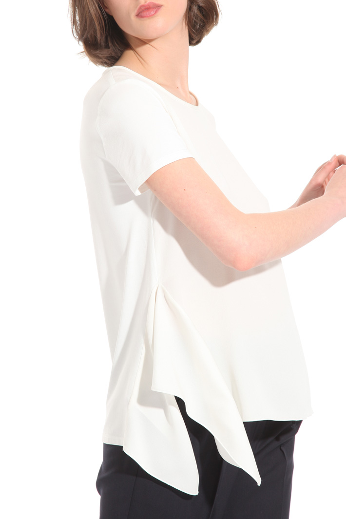 Jersey and silk top Intrend Jersey and silk top Intrend