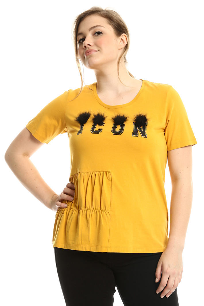 Boxy cotton T-shirt Intrend Boxy cotton T-shirt Intrend