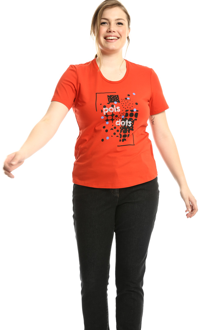Printed jersey T-shirt Intrend Printed jersey T-shirt Intrend