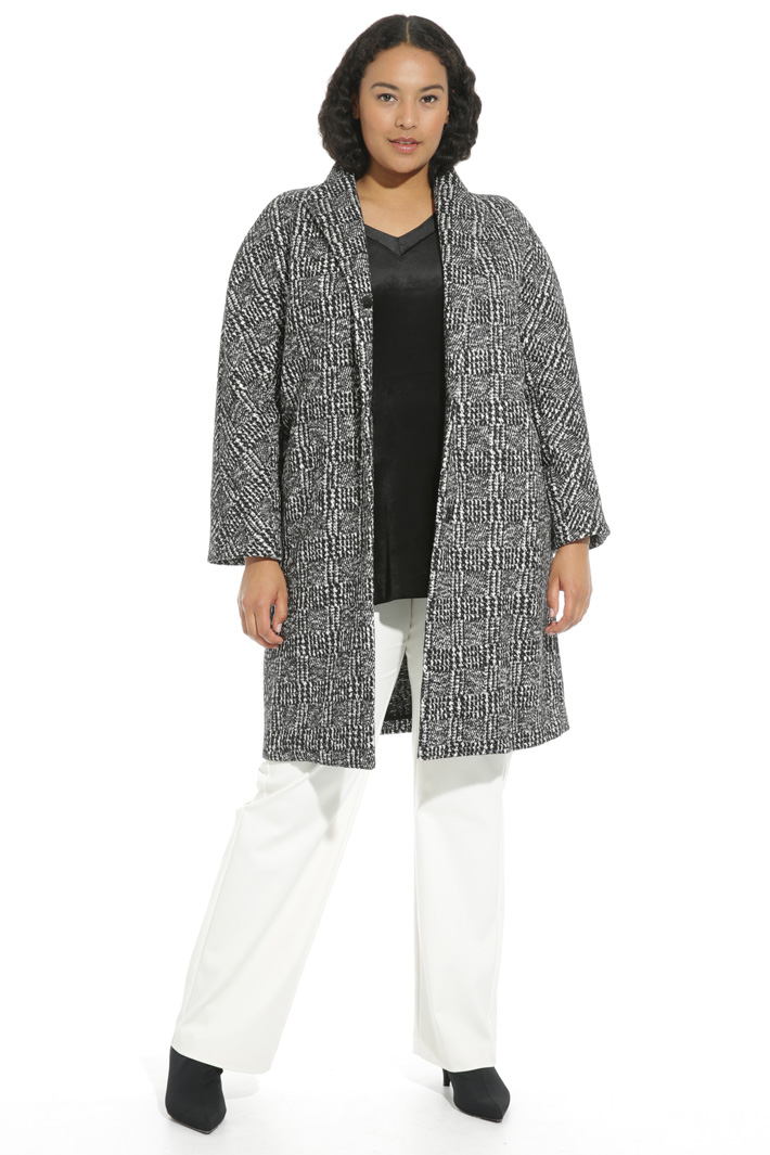 Yarn-dyed jersey coat Intrend Yarn-dyed jersey coat Intrend