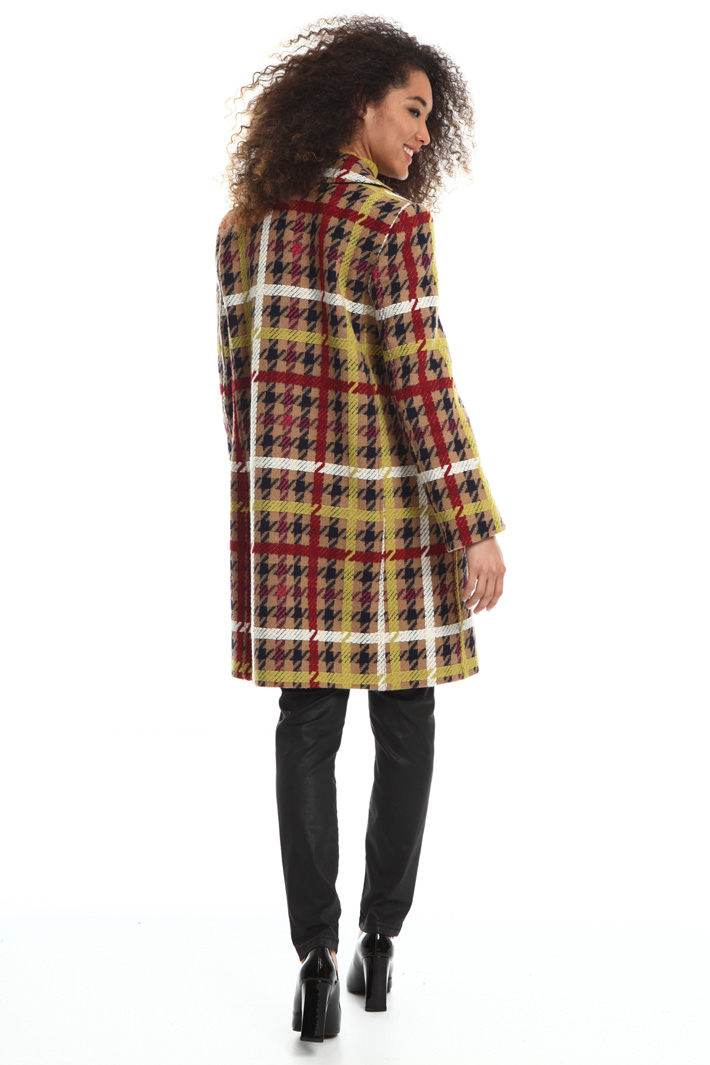 Checked wool coat Intrend Checked wool coat Intrend