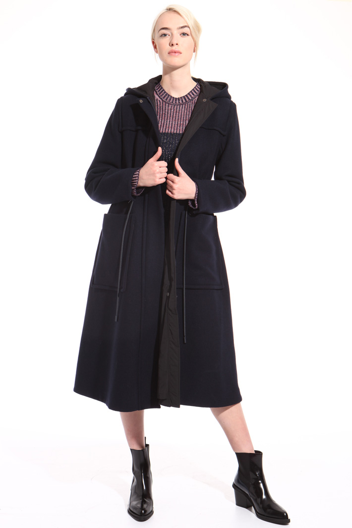Wool and cashmere parka Intrend Wool and cashmere parka Intrend