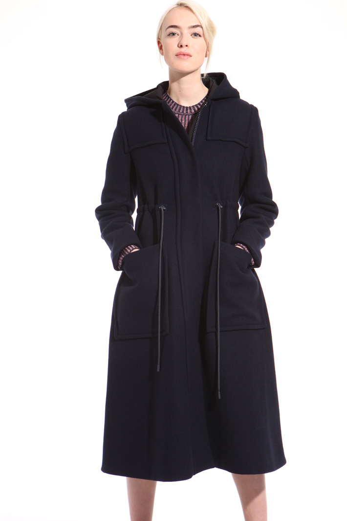 Wool and cashmere parka Intrend Wool and cashmere parka Intrend