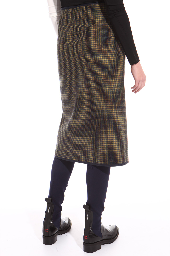 Bonded flannel skirt Intrend Bonded flannel skirt Intrend