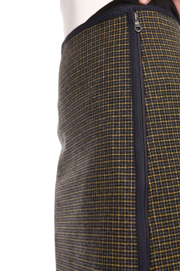 Bonded flannel skirt Intrend Bonded flannel skirt Intrend