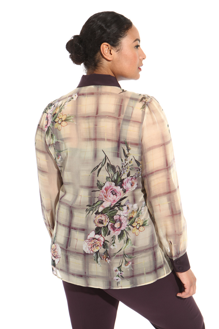 Silk georgette shirt Intrend Silk georgette shirt Intrend