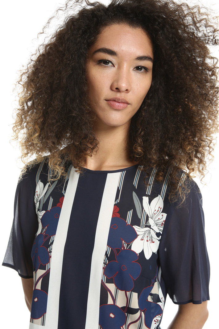 Double georgette top Intrend Double georgette top Intrend