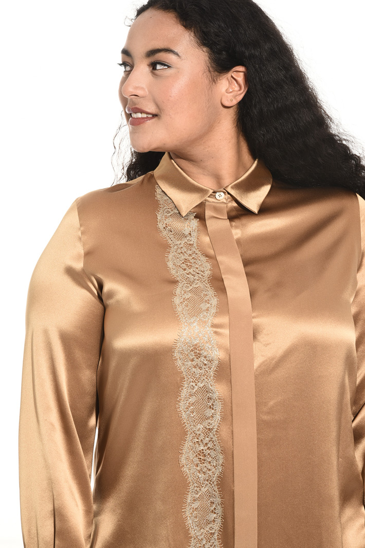 Silk satin shirt Intrend Silk satin shirt Intrend