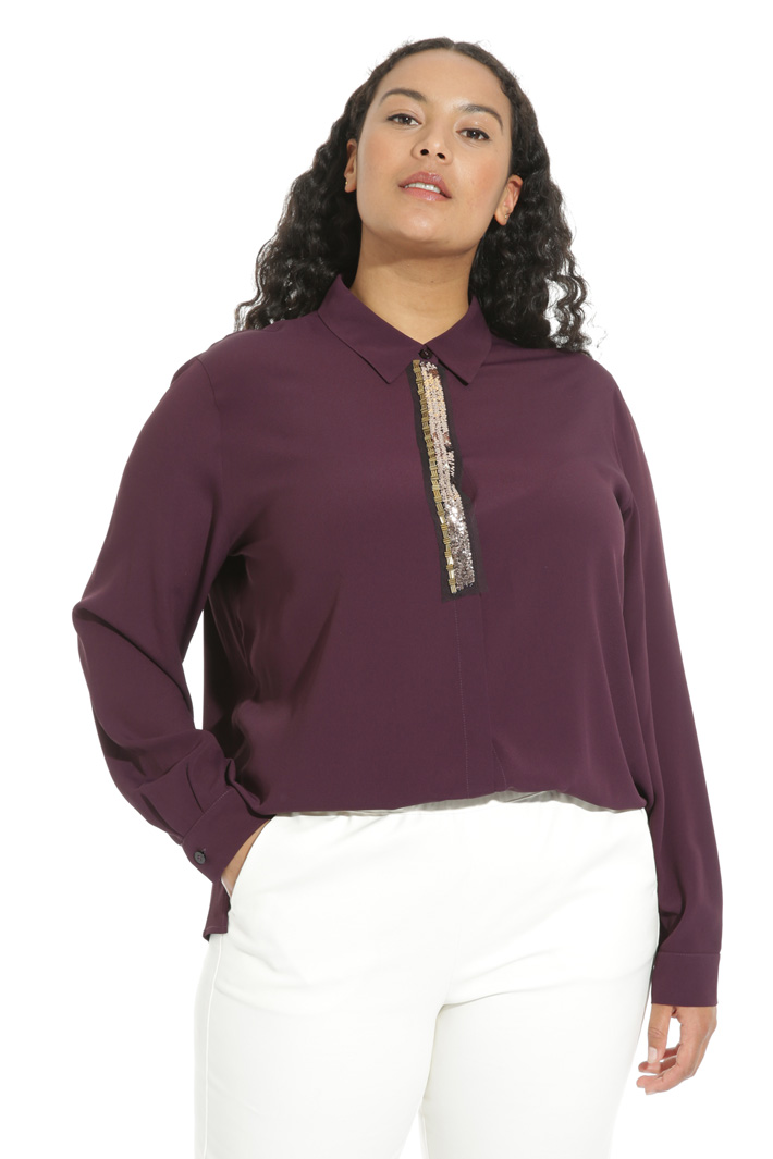 Embroidered silk shirt Intrend Embroidered silk shirt Intrend