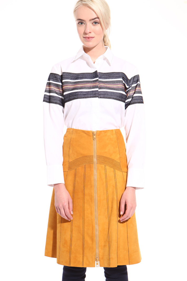 Embroidered shirt Intrend Embroidered shirt Intrend