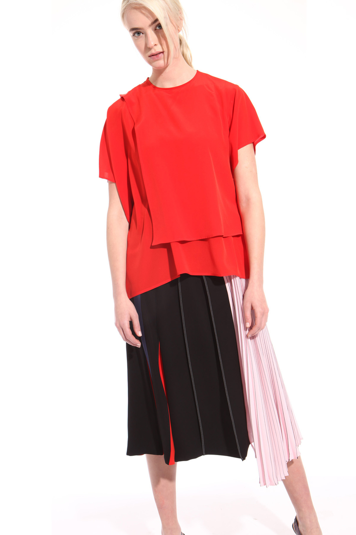 Crepe de chine blouse Intrend Crepe de chine blouse Intrend