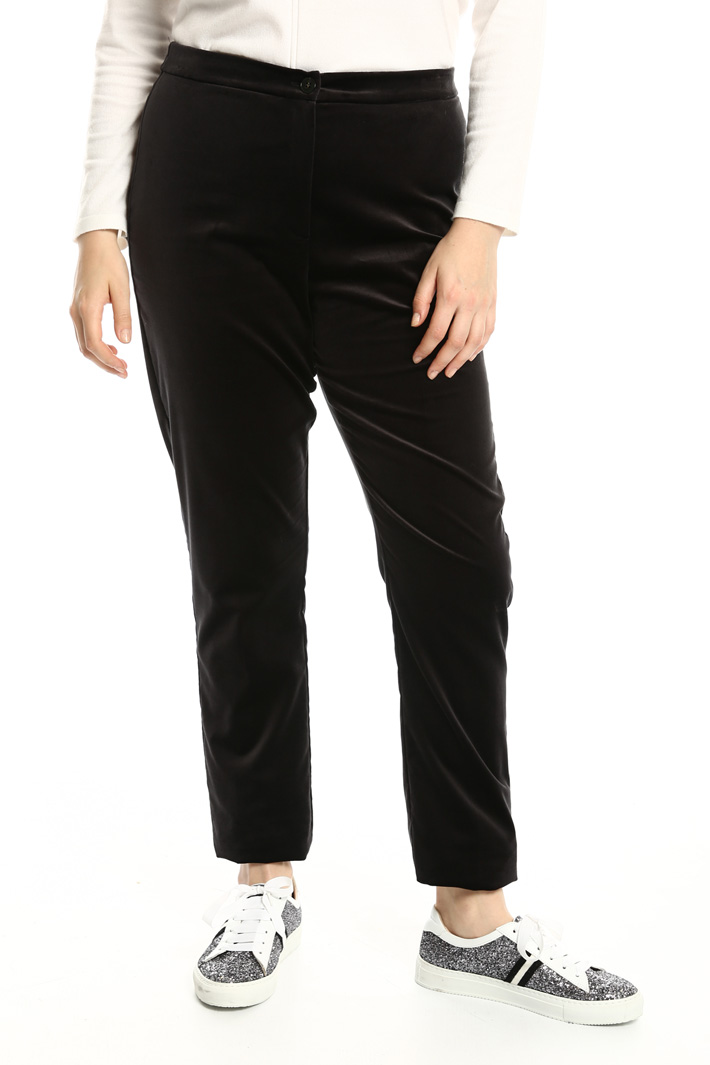 Velvet trousers Intrend Velvet trousers Intrend