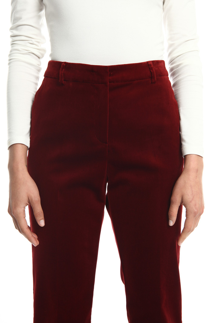 Smooth velvet trousers Intrend Smooth velvet trousers Intrend