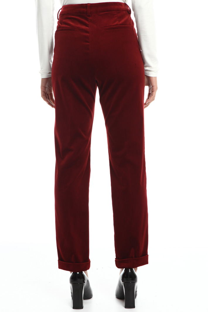 Smooth velvet trousers Intrend Smooth velvet trousers Intrend