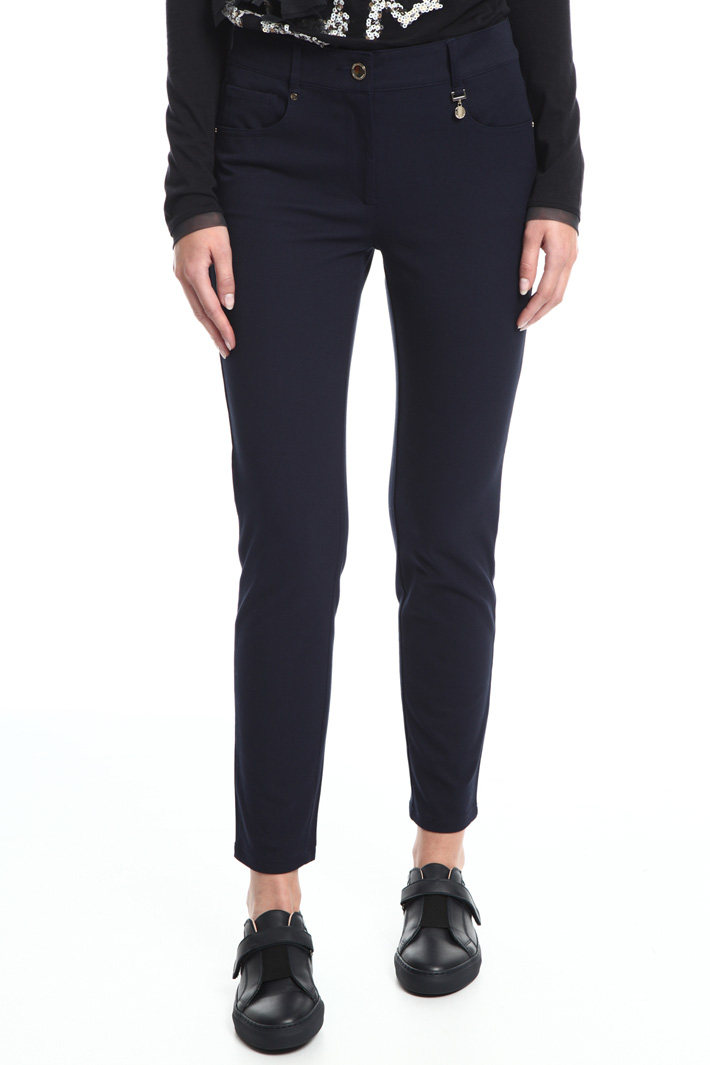 Cotton skinny trousers Intrend Cotton skinny trousers Intrend