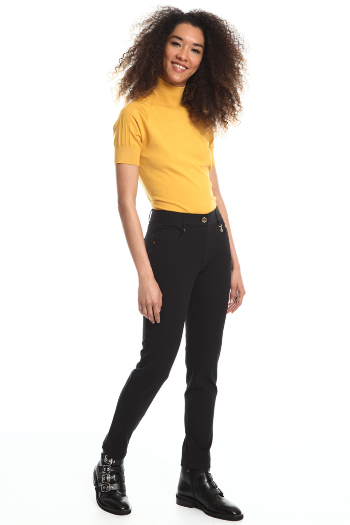 Cotton skinny trousers Intrend Cotton skinny trousers Intrend