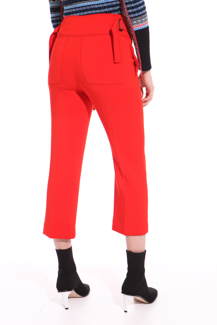 Cropped high waisted trousers Intrend Cropped high waisted trousers Intrend