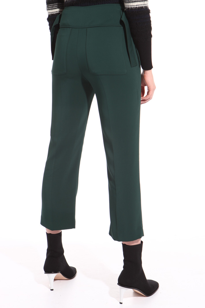 Cropped high waisted trousers Intrend Cropped high waisted trousers Intrend