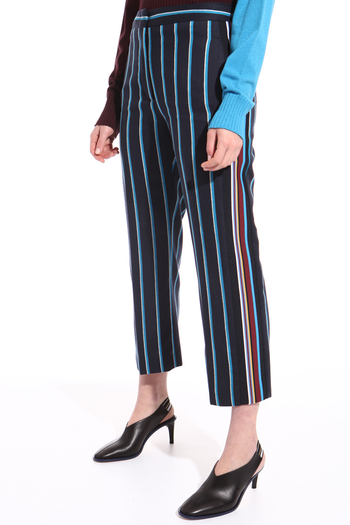 Wool satin trousers Intrend Wool satin trousers Intrend