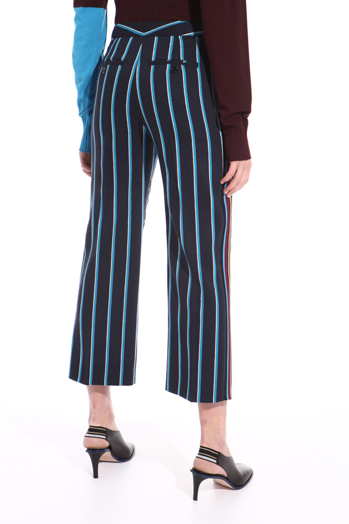Wool satin trousers Intrend Wool satin trousers Intrend