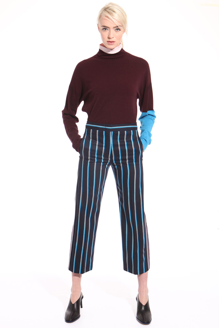 Wool satin trousers Intrend Wool satin trousers Intrend