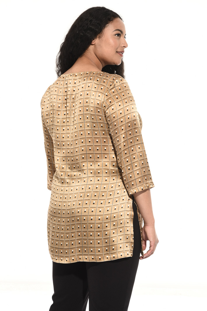 Silk satin tunic Intrend Silk satin tunic Intrend