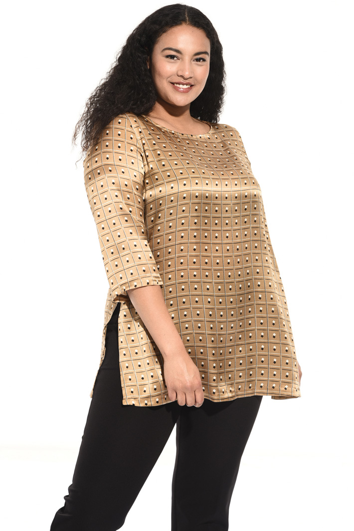 Silk satin tunic Intrend Silk satin tunic Intrend