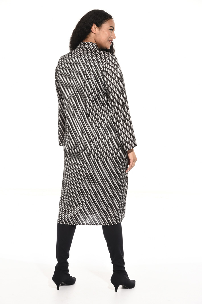 Satin chemisier dress Intrend Satin chemisier dress Intrend